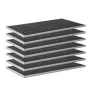 1200W 24V komplet solenergisæt, 6STK 200W monokrystallinske