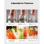 Commercial Ice Maker Machine - Head, 250 kg/Day Stainless Steel Ice Machine with Scheduled Ice-Making, Self-Cleaning, Adjustable