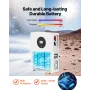 2400W 48V Complete Solar Power Kit, 12PCS 200W Monocrystalline Solar Panels + 51.2V 100Ah LiFePO₄ Battery + 48V 5000W Hybrid Inv