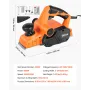 VEVOR Electric Hand Planer, 82 mm Cut Width, 900W 14500 RPM Corded Power Handheld Planer for Wood, with Adjustable Cut Depth, 2 