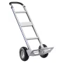 Hand Truck, 226.9 kg Load Capacity, Heavy-Duty Hand Truck Dolly with Non-Slip Wheels & Handle, Aluminum Alloy Portable Trolley D