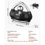 Trailer Hitch Lock, Fits for 46 mm, 50.8 mm, 58.7 mm Couplers, Heavy-Duty Anti-Theft Trailer Ball Lock with 3 Keys, Prying-Resis