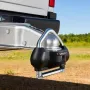 Trailer Hitch Lock, Fits for 46 mm, 50.8 mm, 58.7 mm Couplers, Heavy-Duty Anti-Theft Trailer Ball Lock with 3 Keys, Prying-Resis