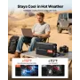 1500W Power Inverter, 12V DC to 230V AC Pure Sine Wave Inverter, Car Charger Converter with Remote Control, USB & Type-C Ports, 