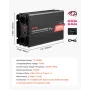 1500W Power Inverter, 12V DC til 230V AC Pure Sine Wave