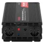 VEVOR 1500W Power Inverter, 12V DC til 230V AC Pure Sine Wave Inverter, Bilopladerkonverter med fjernbetjening, USB & Type-C P