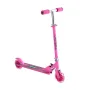 Kick Scooter for Kids Ages 3+, 2-Wheel Toddler Scooter with Light-Up Wheels, Adjustable Height Handlebar, Wide Anti-Slip Deck, F