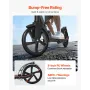 Kick Scooter for Kids Ages 8+, Teens & Adults, 2-Wheel Toddler Scooter with Height Adjustable Handlebar, Wide Anti-Slip Deck, Fo