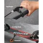 Kick Scooter for Kids Ages 8+, Teens & Adults, 2-Wheel Toddler Scooter with Height Adjustable Handlebar, Wide Anti-Slip Deck, Fo