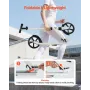 Kick Scooter for Kids Ages 8+, Teens & Adults, 2-Wheel Toddler Scooter with Adjustable Height Handlebar, Wide Anti-Slip Deck, Fo