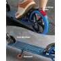 Kick Scooter for Kids Ages 8+, Teens & Adults, 2-Wheel Toddler Scooter with Adjustable Height Handlebar, Wide Anti-Slip Deck, Fo