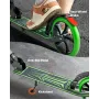 Kick Scooter for Kids Ages 8+, Teens & Adults, 2-Wheel Toddler Scooter with Adjustable Height Handlebar, Wide Anti-Slip Deck, Fo