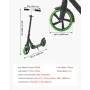 Kick-scooter til børn fra 8 år og opefter, teenagere og voksne