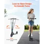 Kick Scooter for Kids Ages 8+, Teens & Adults, 2-Wheel Toddler Scooter with Adjustable Height Handlebar, Wide Anti-Slip Deck, Fo
