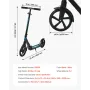 VEVOR Kick Scooter for Kids Ages 8+, Teens & Adults, 2-Wheel Toddler Scooter with Adjustable Height Handlebar, Wide Anti-Slip De