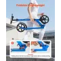 VEVOR Kick Scooter til børn i alderen 8+, teenagere og voksne, 2-hjulet scooter til småbørn med højdejusterbart styr, Bred