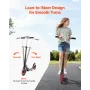 Kick Scooter for Kids Ages 8+, Teens & Adults, 2-Wheel Toddler Scooter with Adjustable Height Handlebar, Wide Anti-Slip Deck, Fo