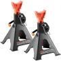 Jack Stands, 3 Ton (2,721.6 kg) Capacity Car Jack Stands Double Locking, 27.4 - 41.4 cm Adjustable Height, for lifting SUV, Pick