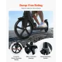 Kick Scooter for Kids Ages 8+, Teens & Adults, 2-Wheel Toddler Scooter with Adjustable Height Handlebar, Wide Anti-Slip Deck, Fo