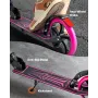 Kick-scooter til børn fra 8 år og opefter, teenagere og voksne