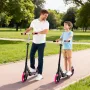 Kick Scooter for Kids Ages 8+, Teens & Adults, 2-Wheel Toddler Scooter with Adjustable Height Handlebar, Wide Anti-Slip Deck, Fo