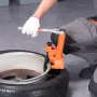 Manual Tire Bead Breaker, 96.5-106.7 mm Tires Changer Tool with Rubber Pad, Protect Aluminum Alloy Hubs, Easy-Operated Tire Repa