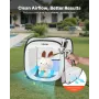 Portable Paint Booth Tent, 405 x 405 x 430mm Pop-Up Portable Spray Paint Tent with Mesh Door, Spray Painting Tents for Small Mod