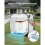 Portable Paint Booth Tent,720 x 725 x 750mm Pop-Up Portable Spray Paint Tent with Mesh Door, Spray Painting Tents for Cabinets, 