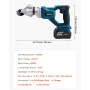 Metal Shear, Cordless Sheet Metal Cutter with 360-Degree Pivoting Head, Double Blades, 220VAC 20VDC, Cuts 1.22 mm Galvanized Ste