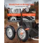 VEVOR vildtvogne til jagt, 500 LBS Hjortevogn Vildtvogn, Heavy-Duty Crawler vogn, All-Terrain Folde Hjortevogn med