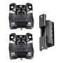 Engine and Transmission Motor Mount Kit Replacement, Set of 3, Compatible with 2007–2013 Chevrolet Silverado 1500 5.3L V8, Repla