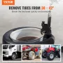 Manual Tire Bead Breaker, 96.5- 106.7 mm Tires Changer Tool, Heavy-duty Bead Breaking, Easy-Operated Tire Repair Tool for ATVs/U