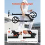 Kick-scooter til børn fra 8 år og opefter, teenagere og voksne