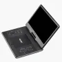 Portable DVD Player, 14 inch HD Swivel Display Screen, 4.5-5 Hours Built-in Rechargeable Battery, Dual Speakers, Support Sync TV
