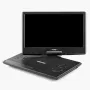 Portable DVD Player, 14 inch HD Swivel Display Screen, 4.5-5 Hours Built-in Rechargeable Battery, Dual Speakers, Support Sync TV