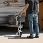 Electric Trailer Dolly, 2.5 T Towing Capacity, 380W 12V Motorized Jockey Wheel with 7 m/min Moving Speed, 31-63 cm Adjustable Cl