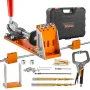 Pocket Hole Jig Kit, 34 pcs Pocket Hole Jig System med 11