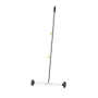 magnetisk fejemaskine med hjul, 43 cm, 4,5 kg bæreevne