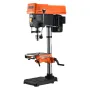 304.8 mm Benchtop Drill Press, 750W, 340-2200 RPM Variable Speed Bench Drill Press, with 0-45° Tilting Worktable, LED Work Light