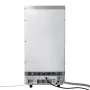 Commercial Ice Maker Machine, 45.36 kg/24h with 12.7kg Storage, 45 Cubes per Cycle, Stainless Steel Freestanding & Under Counter