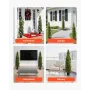 kunstige topiary cedertræer, 2 sæt 1524 mm kunstige fyrrebuske