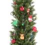 Artificial Topiary Cedar Trees, 2 Set 1524mm Faux Pine Shrubs Plants, Fake Silk Tree Look Real, Easy Assembly for Decor Front Po