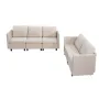 VEVOR Modular Sectional Sofa, Modern 5-Seater Modular Sofa with Hidden Storage, Cloud Sectional Couch with High Rebound Sponge, 