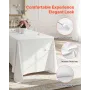 VEVOR White Tablecloths for Rectangle Tables, 6 Pack, 70 x 120 Inches, Reusable and Machine Washable Table Clothes, Wrinkle-Resi