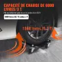 Bil dolly hjul dæk dolly 4 stk tung skate auto reparation dolly