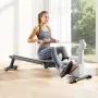 Magnetic Rowing Machine,16-Level Quiet Resistance Adjustable, Foldable Rower Machine for Home, 158kg Weight Capacity, Row Machin
