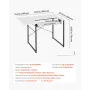 sybord, multifunktions symaskinebord med foldbar sidehylde