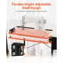 sybord, multifunktions symaskinebord med skuffer, foldbar