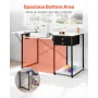 sybord, multifunktions symaskinebord med skuffer, foldbar