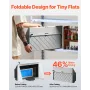 Airbrush Spray Booth, Dual Fans, 545 x 475 x 370 mm, Portable Hobby Airbrush Paint Spray Booth Kit with 3 LED Lights and Exhaust